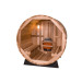 Barrel Sauna | Fonteyn Regular 4 ft. | Rustic | Canadian Red Ceder | Buitensauna